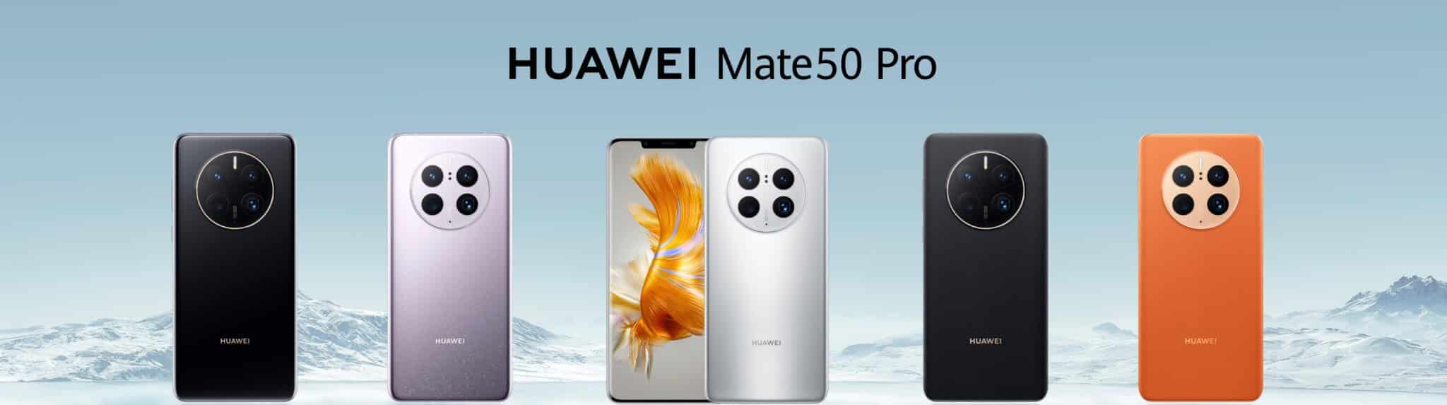 Huawei представи най-мощната си смартфон серия Mate 50