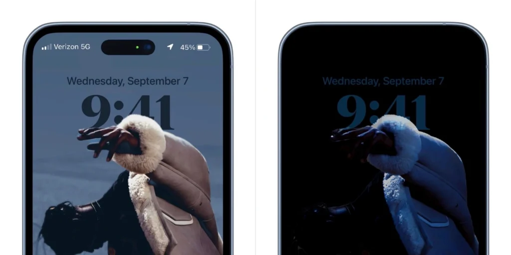 Изтекоха всички подробности за винаги включения дисплей на iPhone 14 Pro