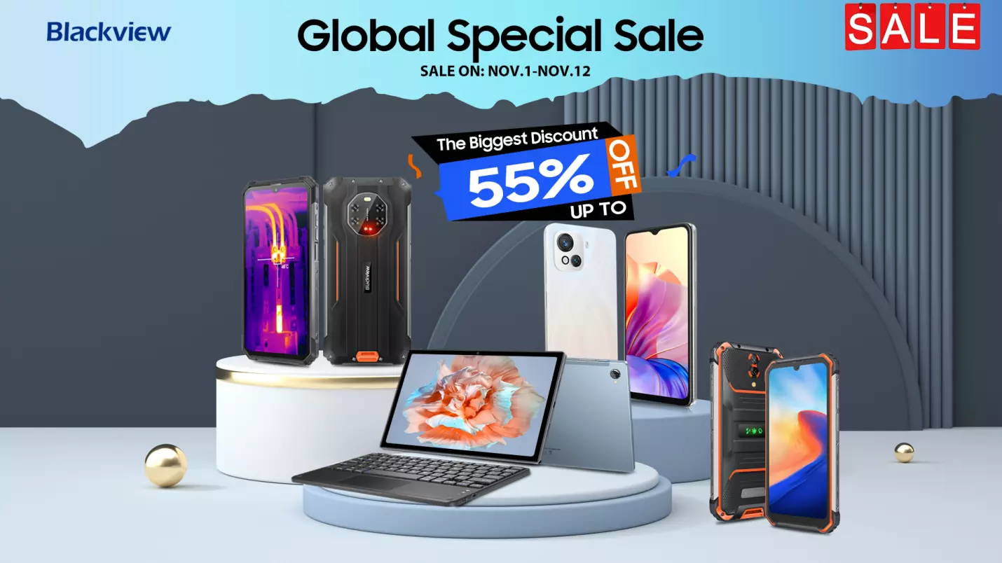 Топ-предложения на Blackview в AliExpress: супер разпродажбата Double 11 с до 55% отстъпки