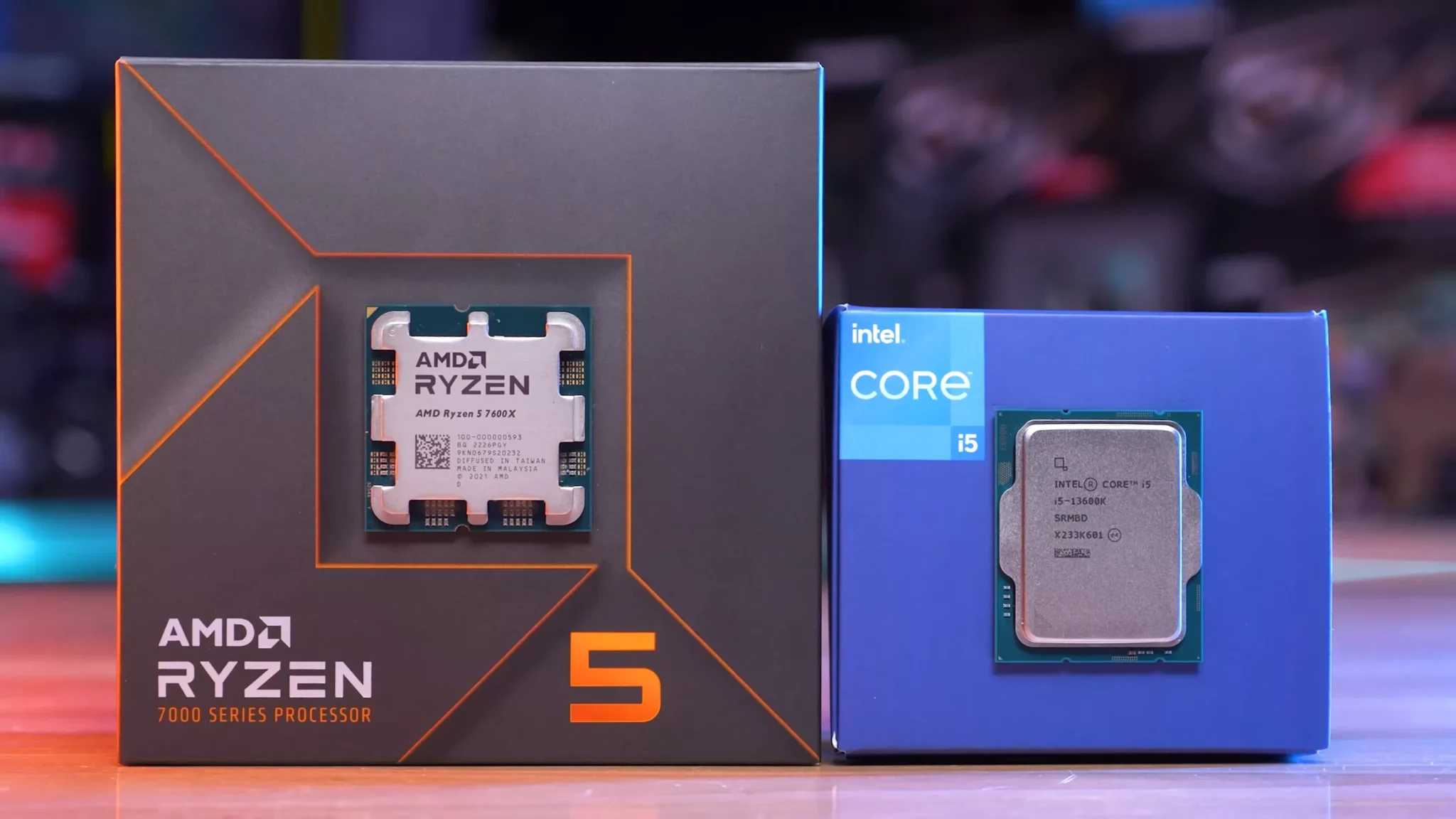 AMD Ryzen 5 7600X срещу Intel Core i5-13600K: кой е по-добър в игрите?