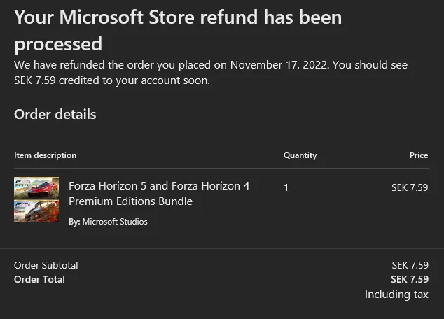 След като пусна в продажба пакет игри от 0 за стотинки, Microsoft осъзна, че е станал фал