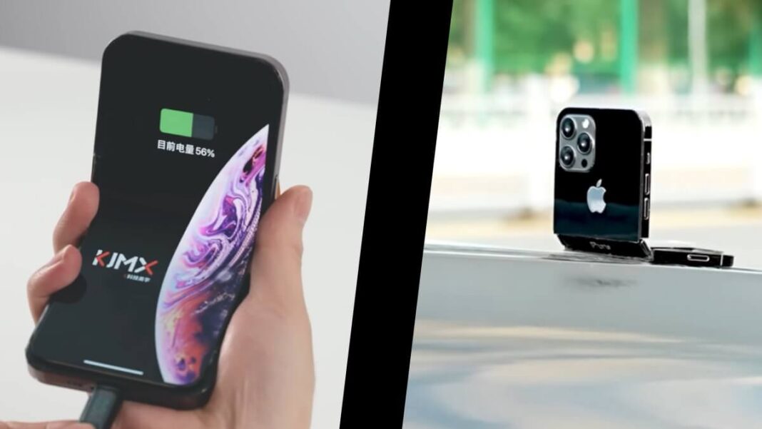 foldable-iphone-prototype Фенове на Apple създадоха първия в света сгъваем iPhone – без разрешение