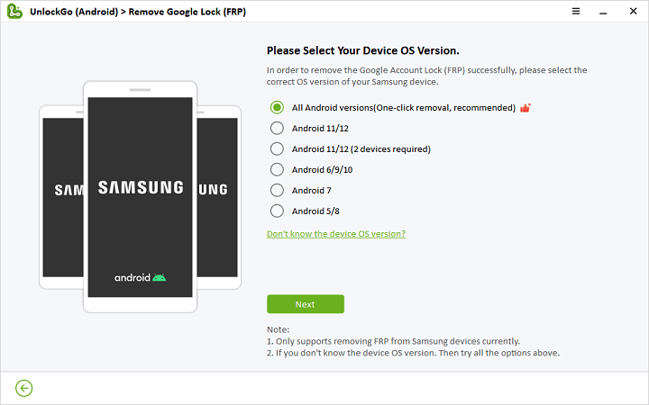 unlockgo-android-bypass-samsung-frp-all-models