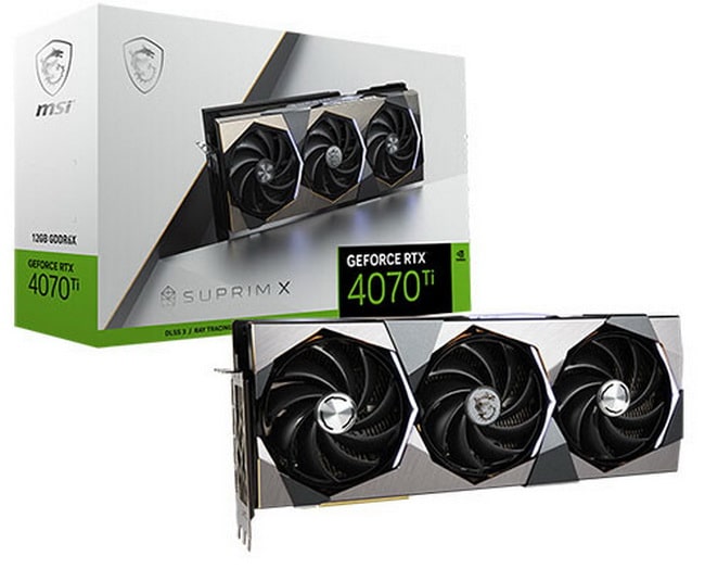 MSI представи GeForce RTX 4070 Ti Suprim X, Gaming X и Ventus 3X – всички със заводски овърклок