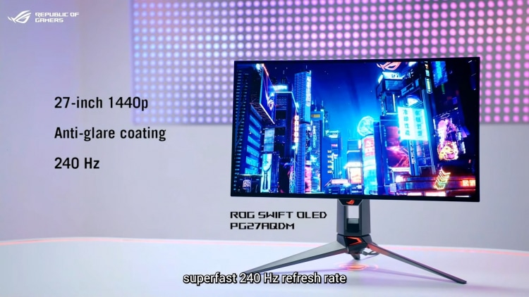 ASUS представи най-бързия геймърски монитор в света – с честота на опресняване 540Hz