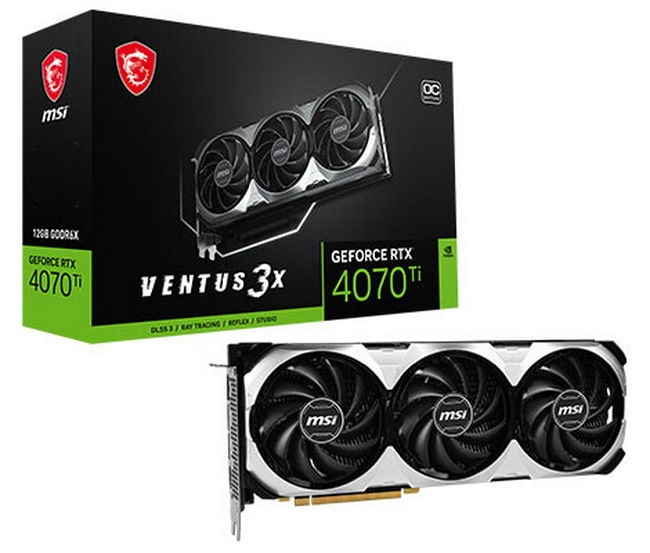 MSI представи GeForce RTX 4070 Ti Suprim X, Gaming X и Ventus 3X – всички със заводски овърклок