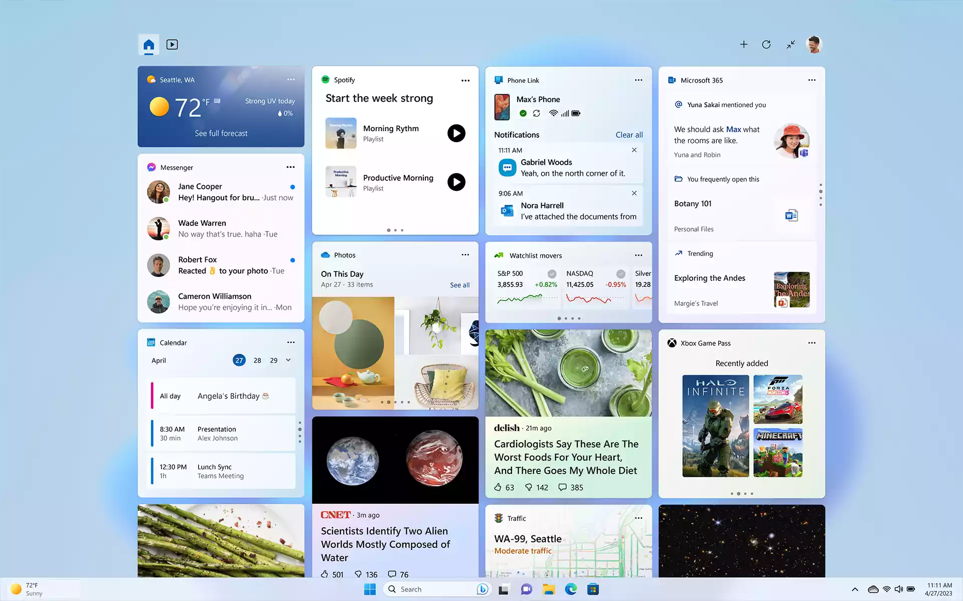 Излезе голямото февруарско обновяване Moment 2 за Windows 11 – ИИ в таскбара