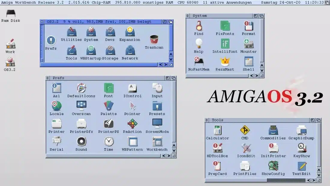 Излезе AmigaOS 3.2.2 за компютрите Amiga с процесор Motorola 68000