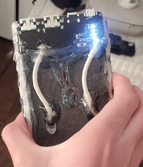 Вижте как изглежда Samsung Galaxy A32 със самоделна 30,000 mAh батерия