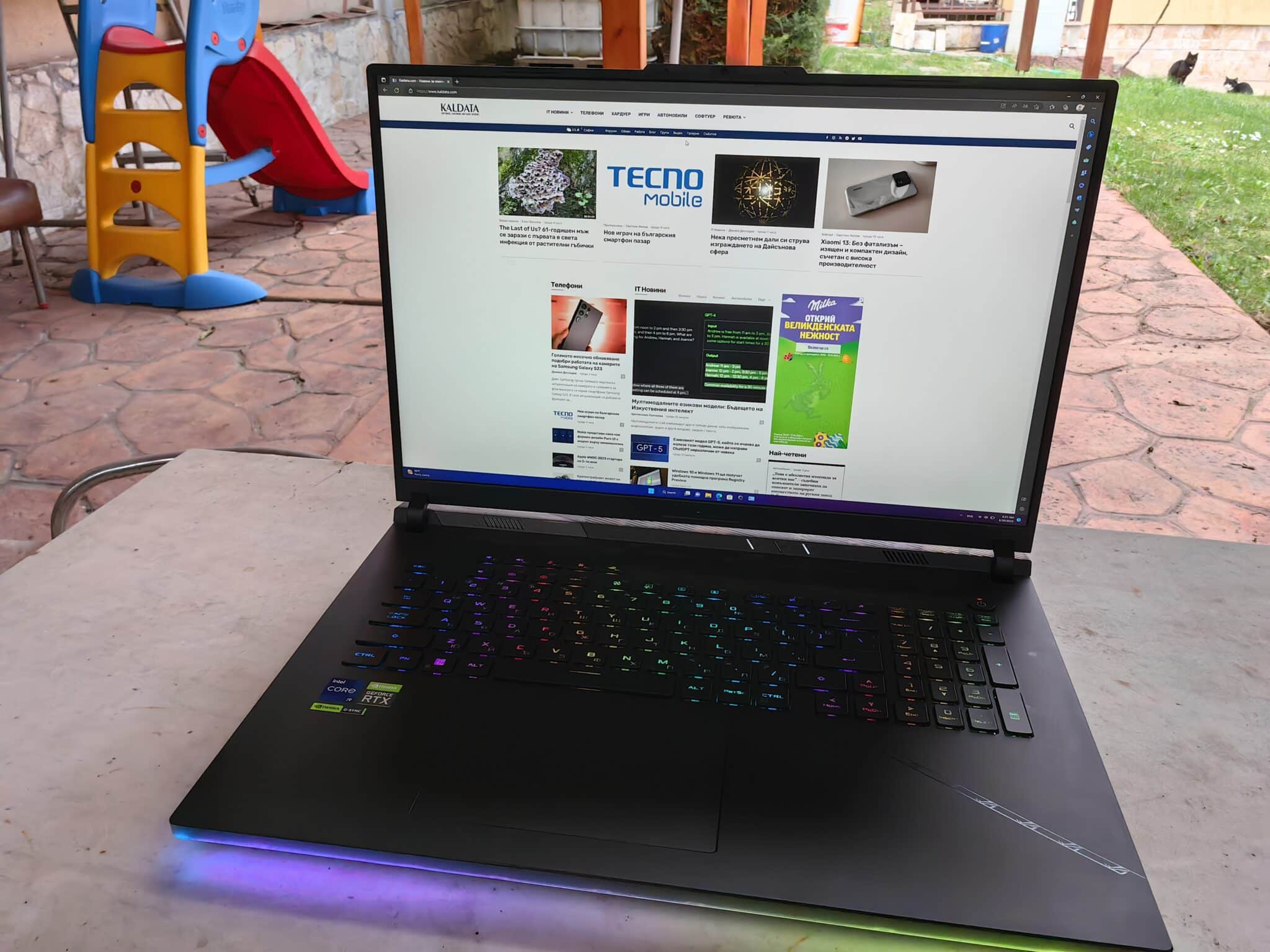 Asus ROG Strix Scar 18 – тежката артилерия в гейминга