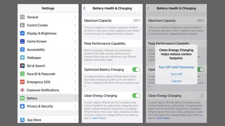 Новата настройка на батерията в iPhone стана много популярна, но вероятно искате да я изключите