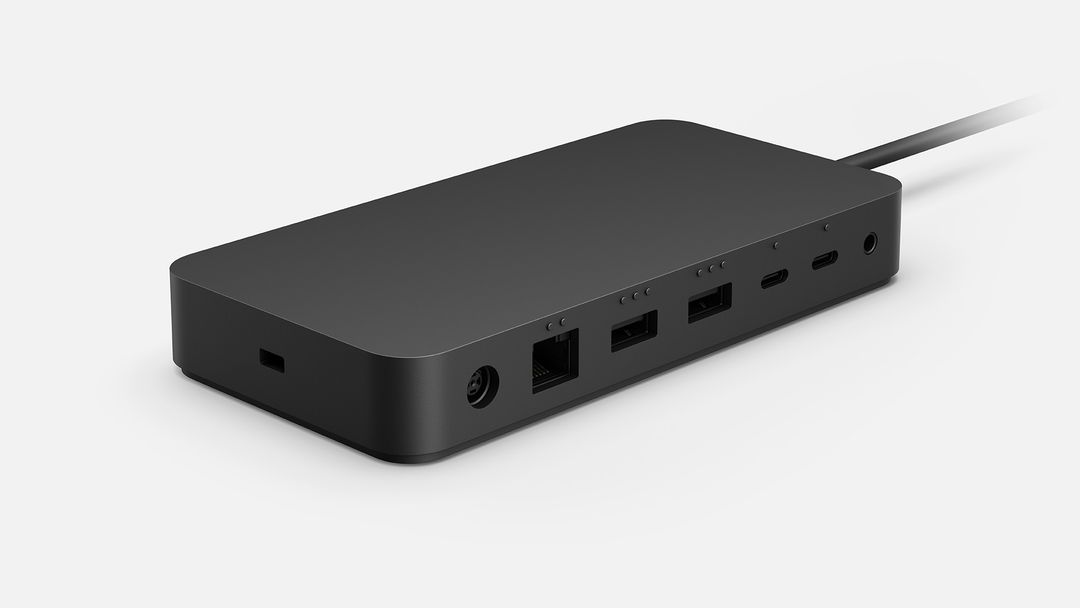 Microsoft представи докинг станцията Surface Thunderbolt 4 Dock