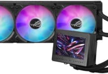 ASUS представи охлаждането ROG Ryujin III с подобрена помпа и по-голям дисплей