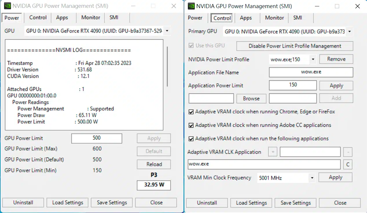 Появи се приложението Nvidia Power Management за гъвкаво управление на мощността на графичните карти на Nvidia