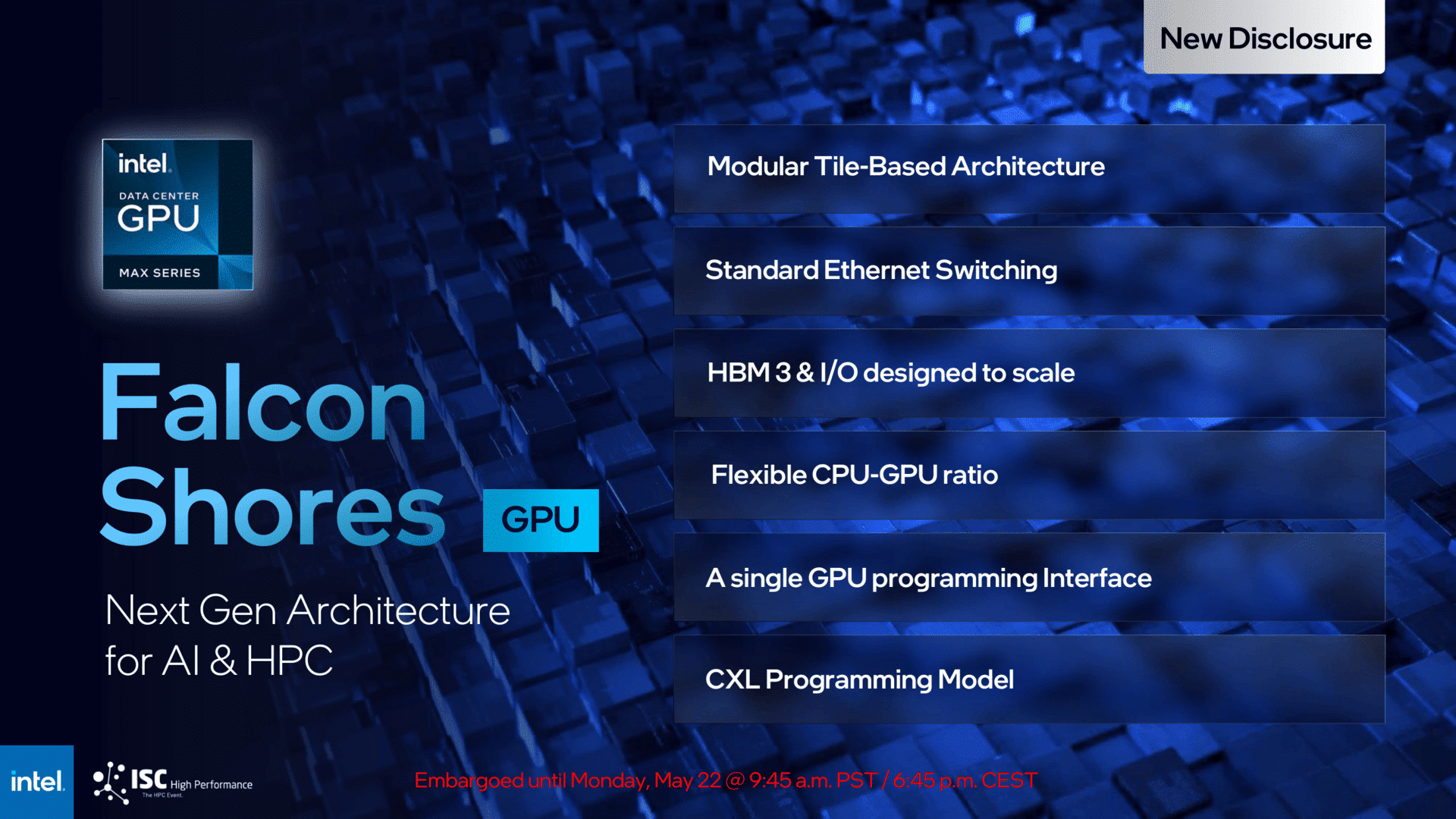 Intel закри проекта XPU на Rialto Bridge. Сега това ще бъде традиционна видеокарта