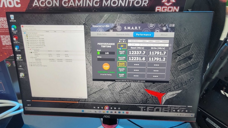 TeamGroup показа на Computex пълноценно течно охлаждане със 120-мм радиатор за PCIe 5.0 SSD