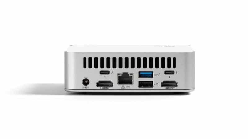 Intel пуска в продажба белоснежния мини-компютър NUC 13 Pro Desktop Edition Vivid Canyon