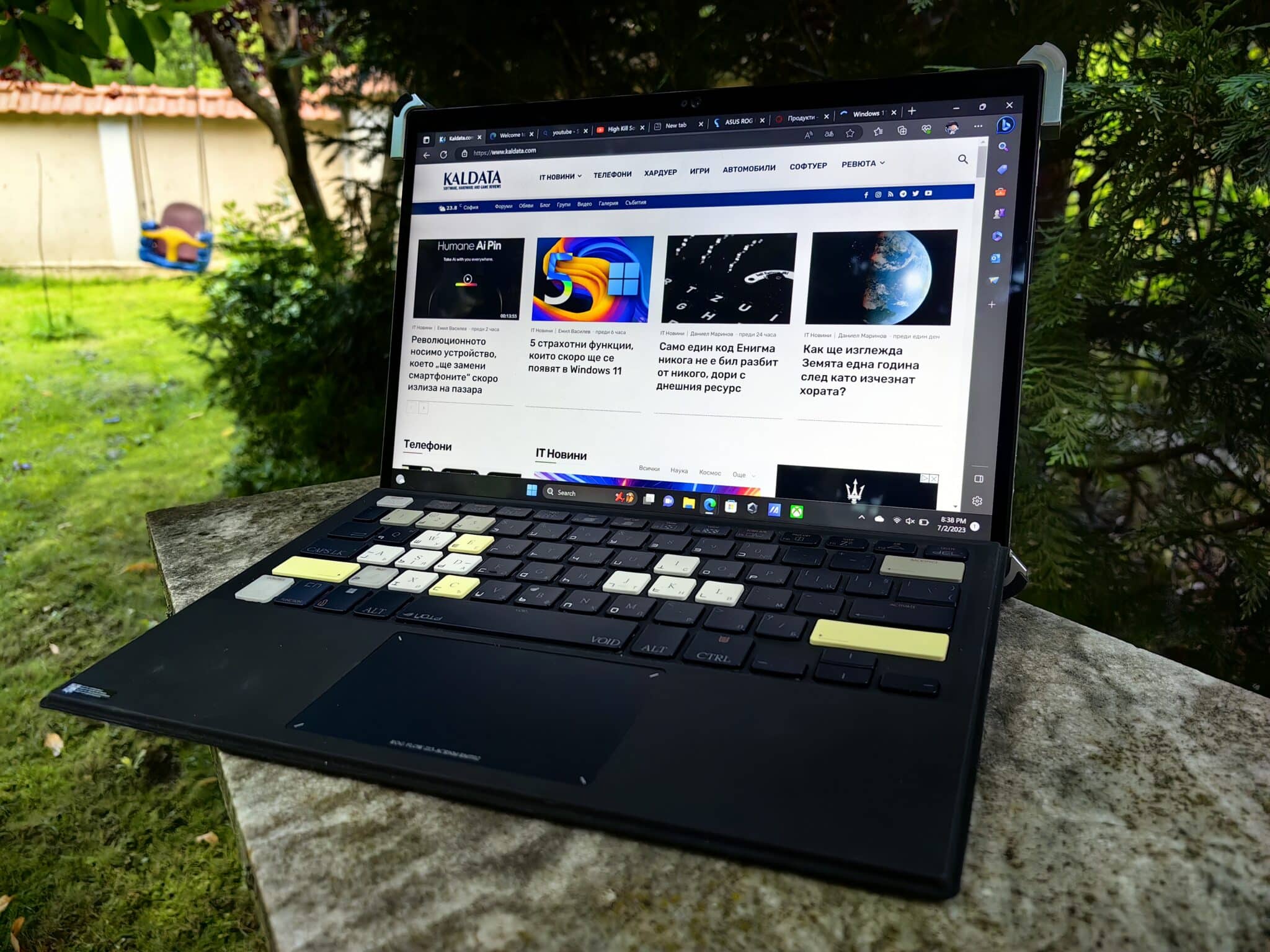 Asus ROG Flow Z13 ACRONYM – супер мощен геймърски лаптоп/таблет с уникална външност