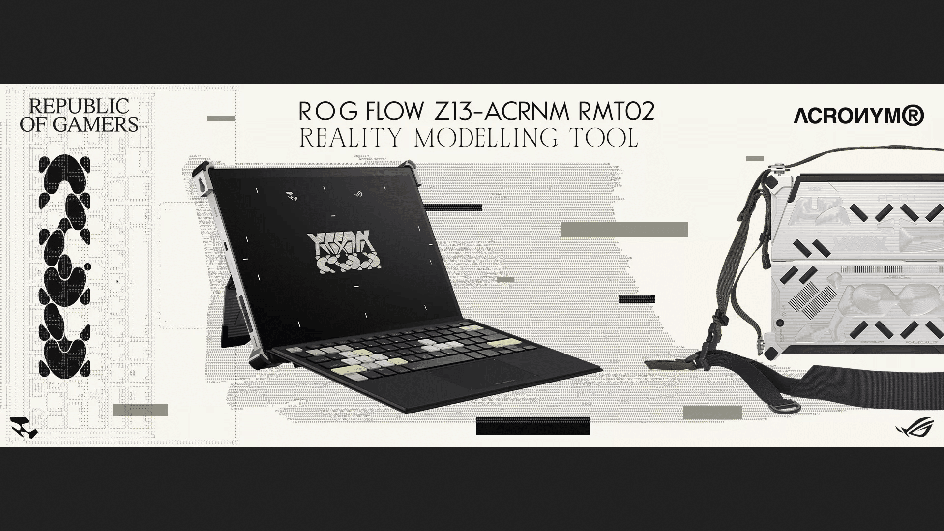 Asus ROG Flow Z13 ACRONYM – супер мощен геймърски лаптоп/таблет с уникална външност