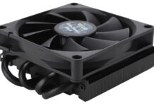 GELID представи нископрофилния CPU охладител Slim Silence Black за ITX конфигурациите