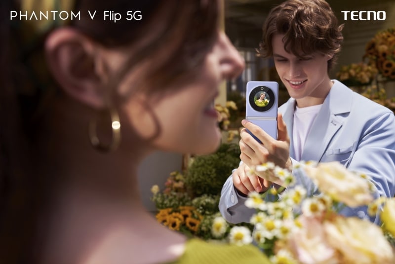 Tecno представи Phantom V Flip 5G – флагмански сгъваем смартфон на цена от само 0