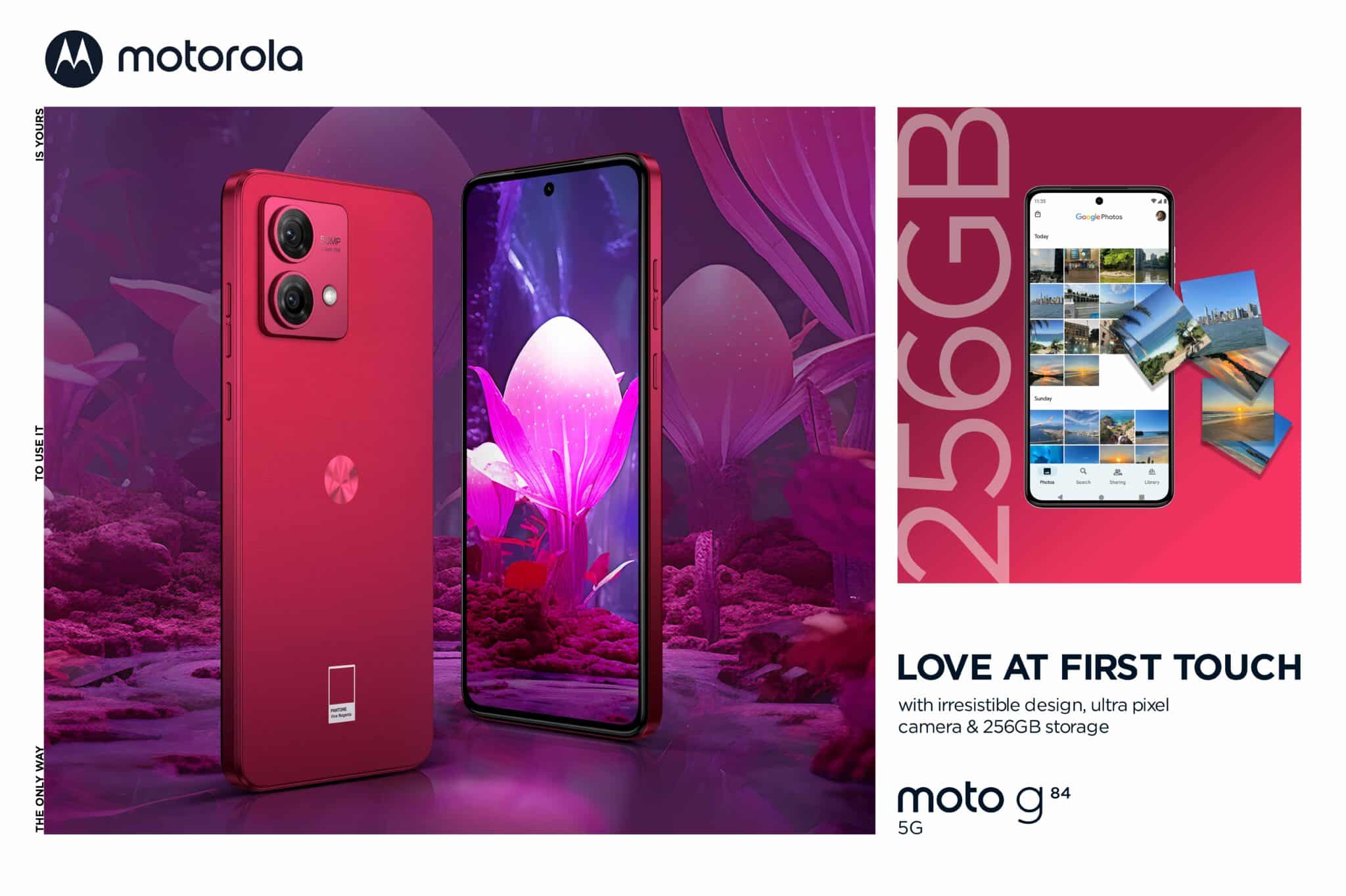 moto g84 5G: покритие от веган кожа и новата 50 MP камера с OIS и цвета на годината на PANTONE