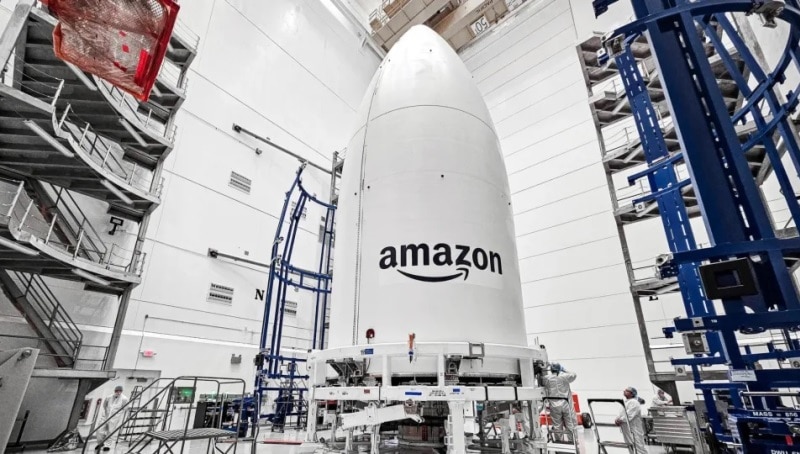Amazon изстреля в космоса първите интернет спътници Kuiper