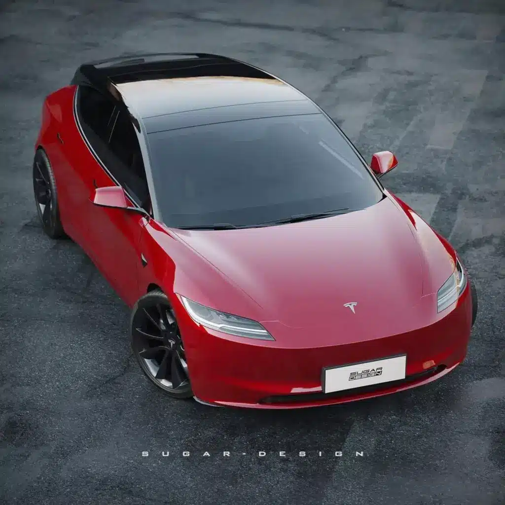 Ето как би изглеждала Тесла 3 shooting brake