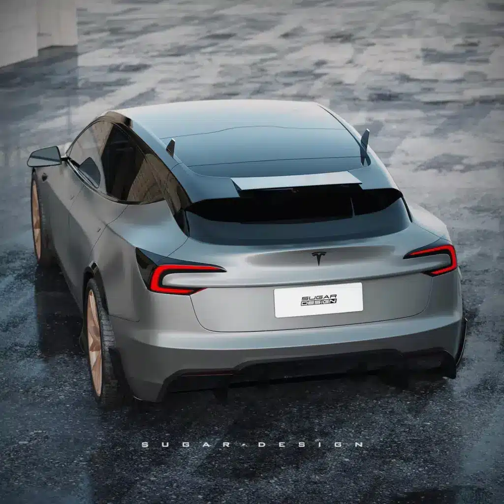 Ето как би изглеждала Тесла 3 shooting brake