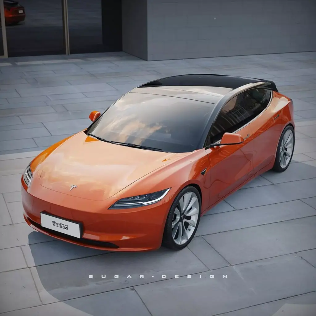 Ето как би изглеждала Тесла 3 shooting brake