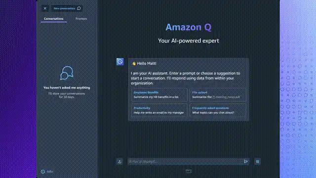 Amazon представи корпоративния чатбот Amazon Q