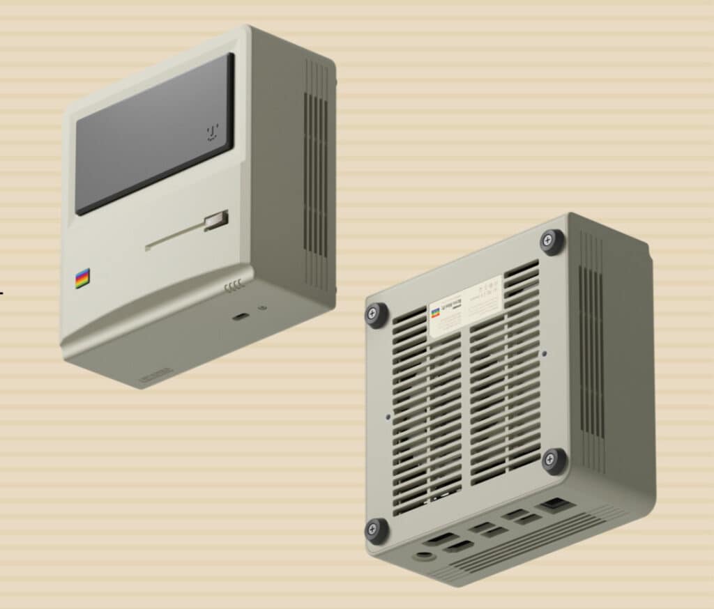 Представен е AYANEO AM01 – мини компютър в стила на класическия Apple Macintosh от 1984 година