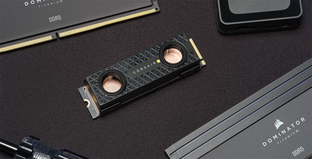 Corsair представи MP700 Pro – SSD диск със скорости до 12 400 MB/s и въздушно или течно охлаждане