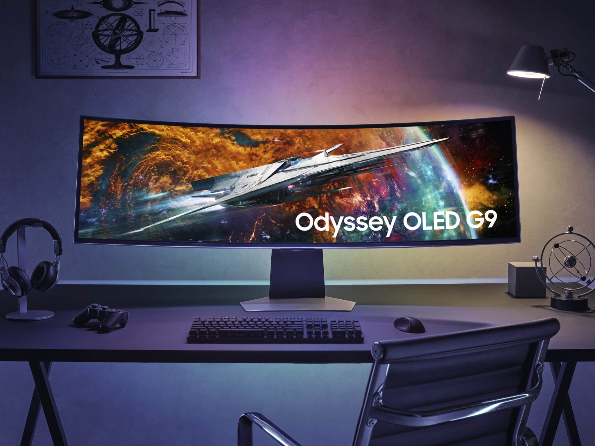Samsung Odyssey G9 49″ OLED – най-епичният геймърски монитор