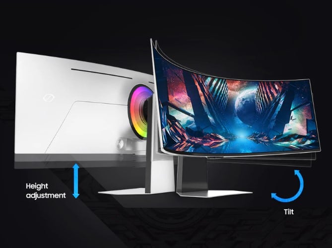 Samsung Odyssey G9 49″ OLED – най-епичният геймърски монитор