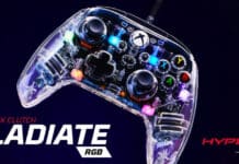 HyperX представи прозрачния джойстик Clutch Gladiate с RGB подсветка