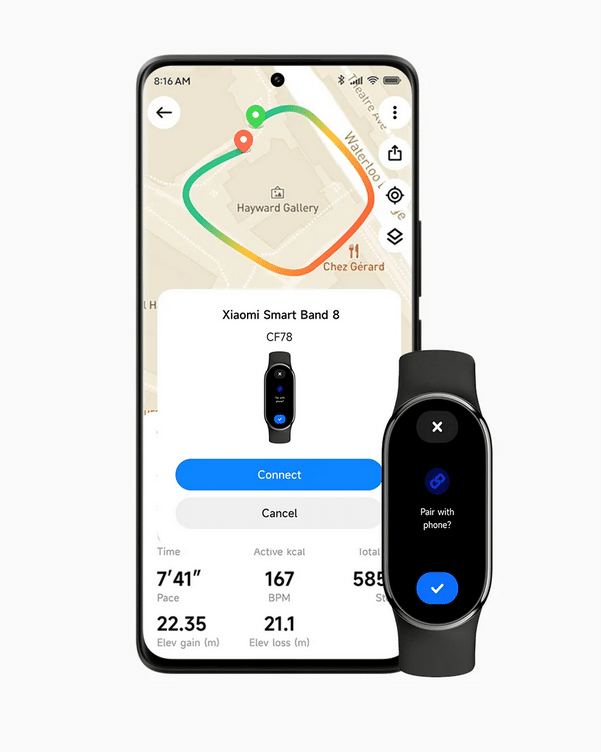 Xiaomi Smart Band 8 – още по-функционална и удобна версия на фитнес гривната