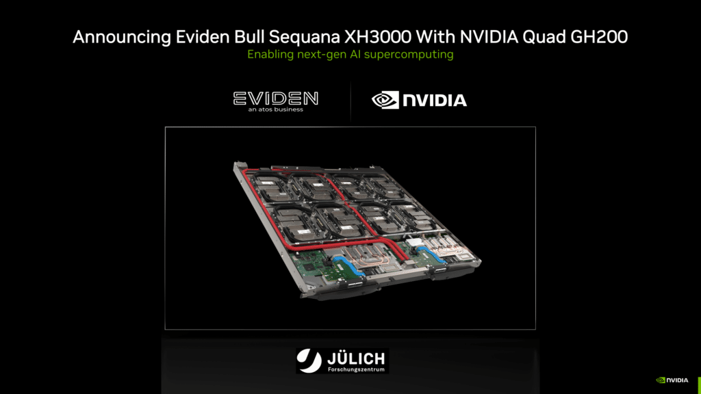 NVIDIA представи ИИ-ускорителите H200 и Quad GH200