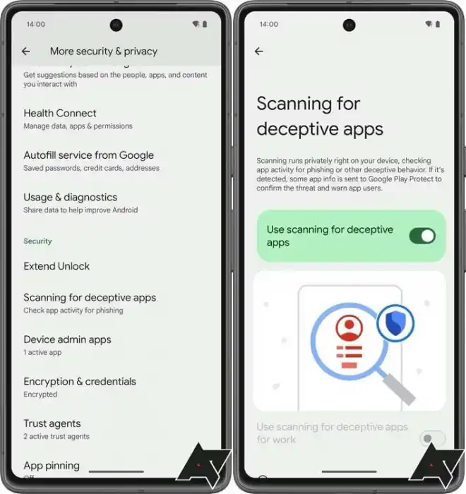 Android се готви да добави вградена в операционната система защита от фишинг