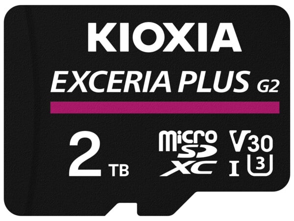 Kioxia пусна на пазара първата в света microSDXC карта памет с капацитет 2 TB – максималният за стандарта