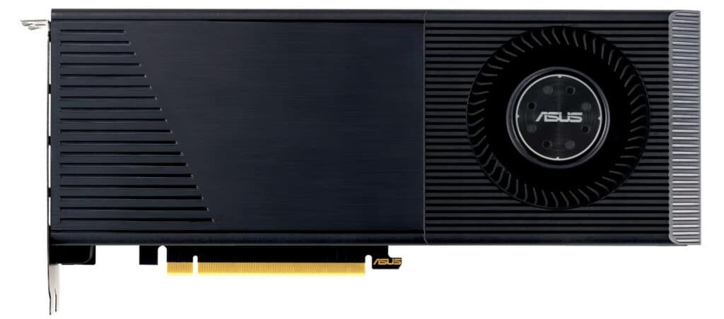 ASUS пусна версия на GeForce RTX 4070 с „турбина“