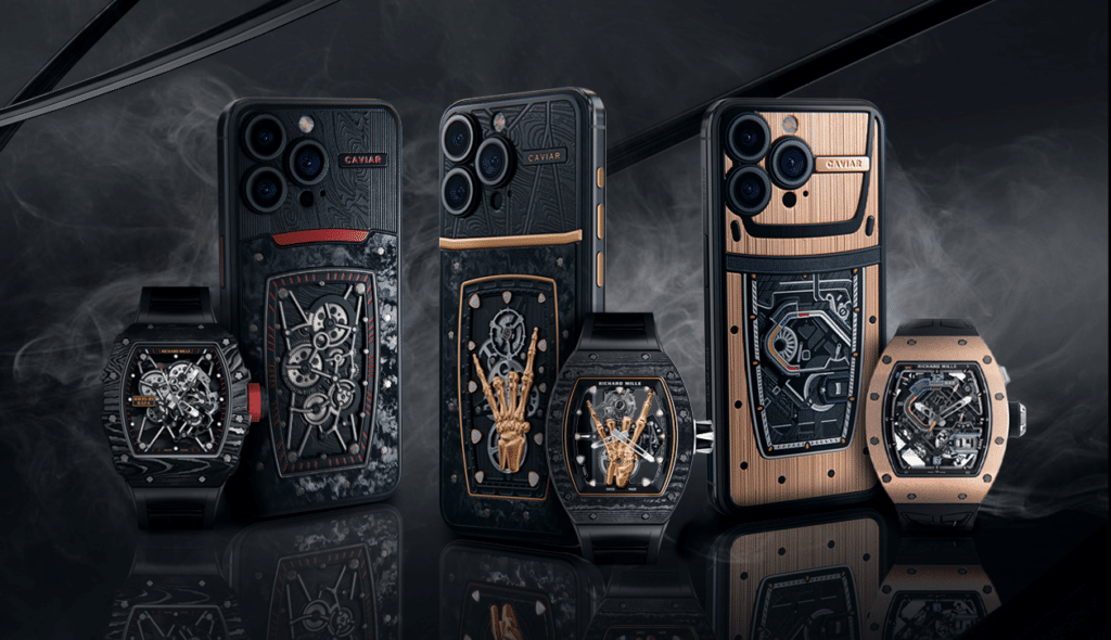 Caviar представи суперлуксозни версии на iPhone 15 Pro, вдъхновени от часовници на Richard Mille