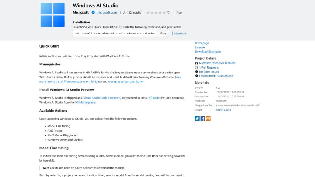 Не, това не е шега: За да използвате новият инструмент AI Studio на Windows, първо трябва да инсталирате Linux