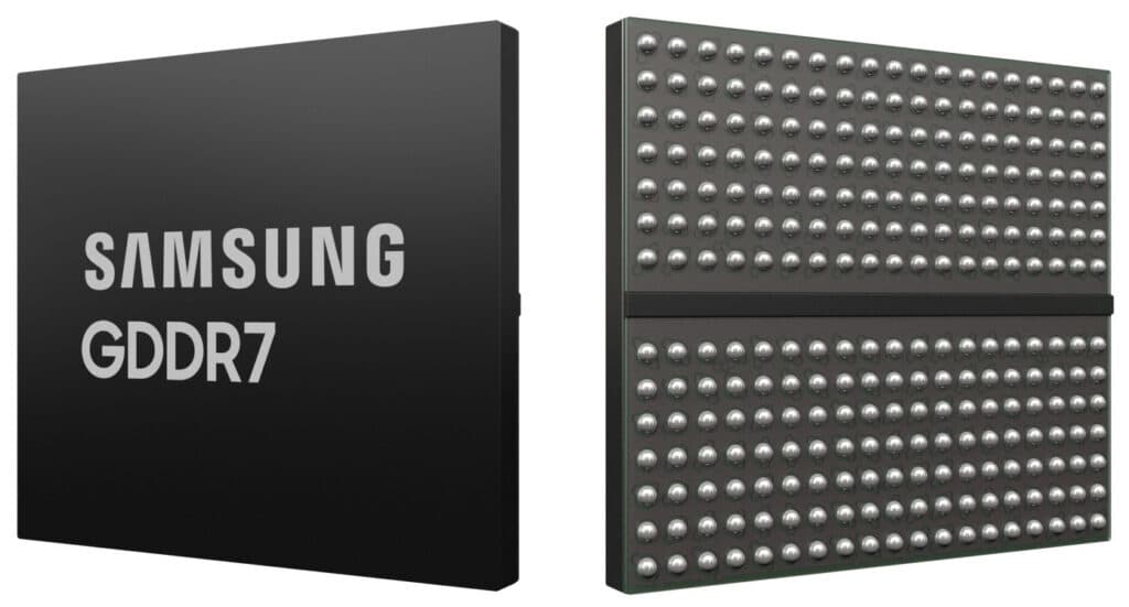 Samsung ще представи най-бързата GDDR7 памет в света през февруари – тя е 1,8 пъти по-бърза от GDDR6X
