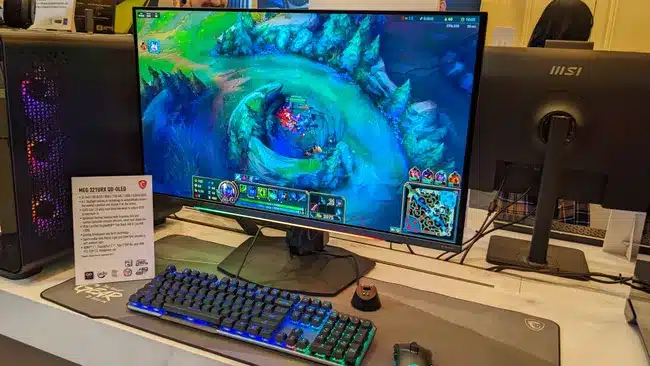 Един от новите геймърски монитори на MSI с изкуствен интелект дава предимство (несправедливо?) в League Of Legends