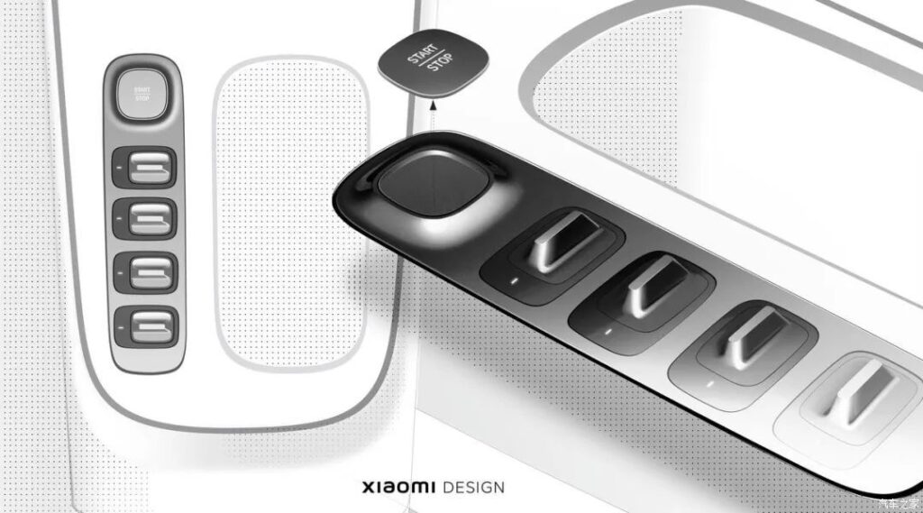Xiaomi разкри интериора на своя електромобил SU7, който съдържа множество физически бутони