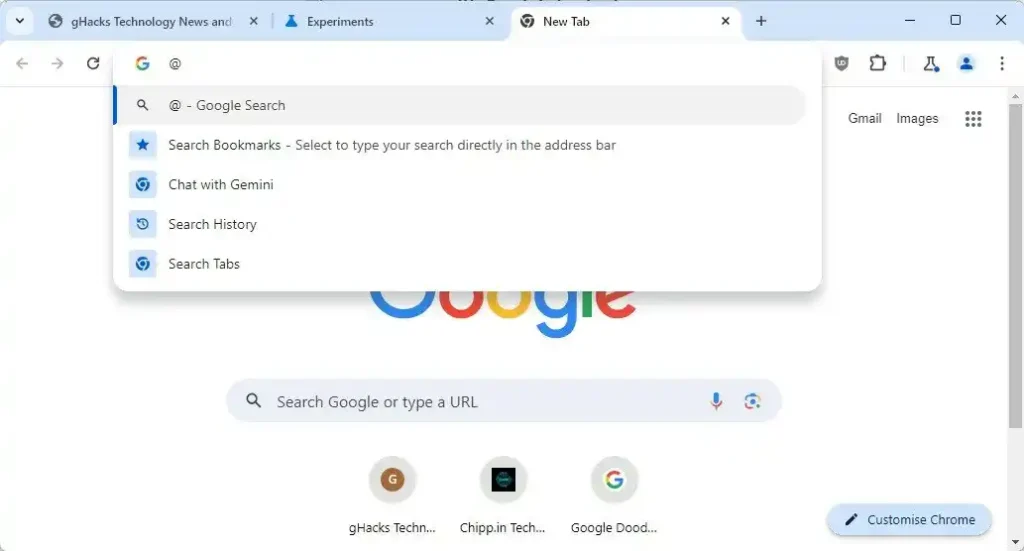 Google интегрира чатбота Gemini в Chrome. Ето как може да бъде включен