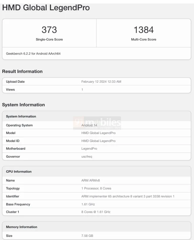 Предстоящите смартфони на HMD се появиха в Geekbench с кодовите имена Legend и LegendPro – какво да очаквате