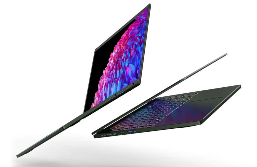 Acer представи обновените лаптопи Swift Edge 16 и Swift Go 14 с AI-енджин и чипове AMD Ryzen 8040