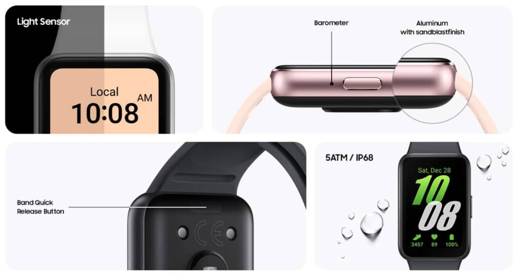Samsung представи фитнес гривната Galaxy Fit3 с по-голям екран и 13 дни живот на батерията